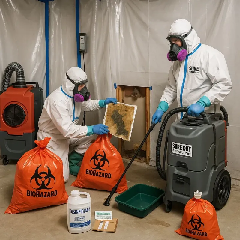 Contaminated Water Handling Protocols process in Luck, WI