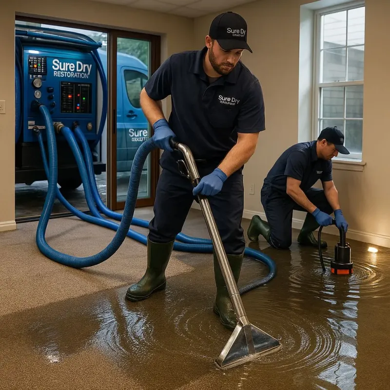 Water Extraction and Removal process in Luck, WI